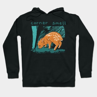 Corner Smell (For dark background) Hoodie